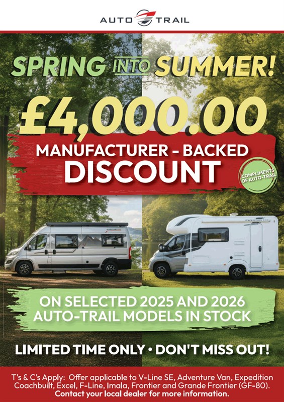 Auto Trail Spring Into Summer Offer 2026