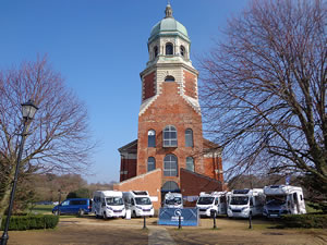 Our motorhome display at RVCP