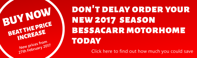 Beat the Bessacarr Motorhomes Price Increase